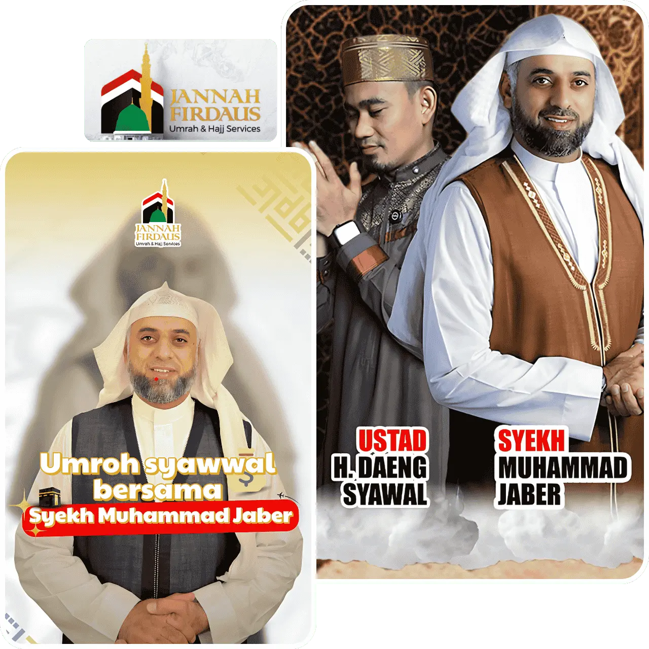Syekh Muhammad Jaber bersama Jannah Firdaus Travel Umroh & Haji
