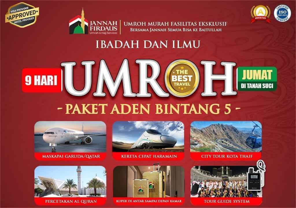 Travel Umroh dan Haji Jannah Firdaus dengan Paket Umroh Premium Terbaik