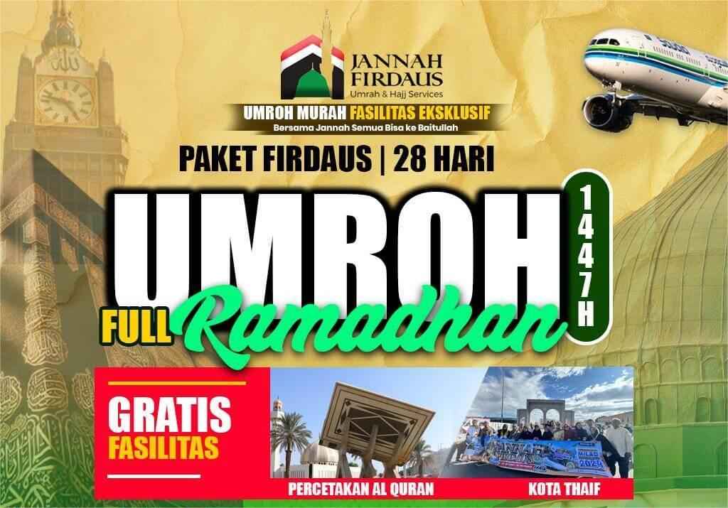 Paket Umroh Full Ramadhan