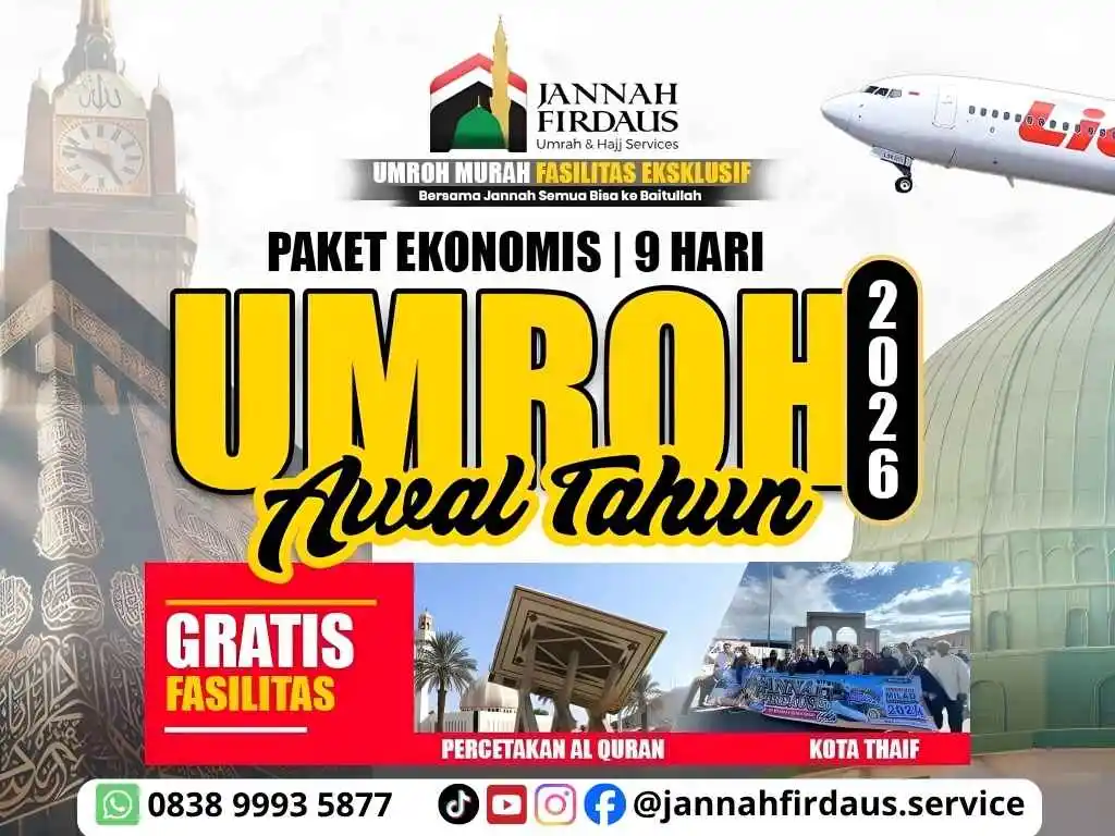 umroh awal tahun ekonomis - Jannah Firdaus