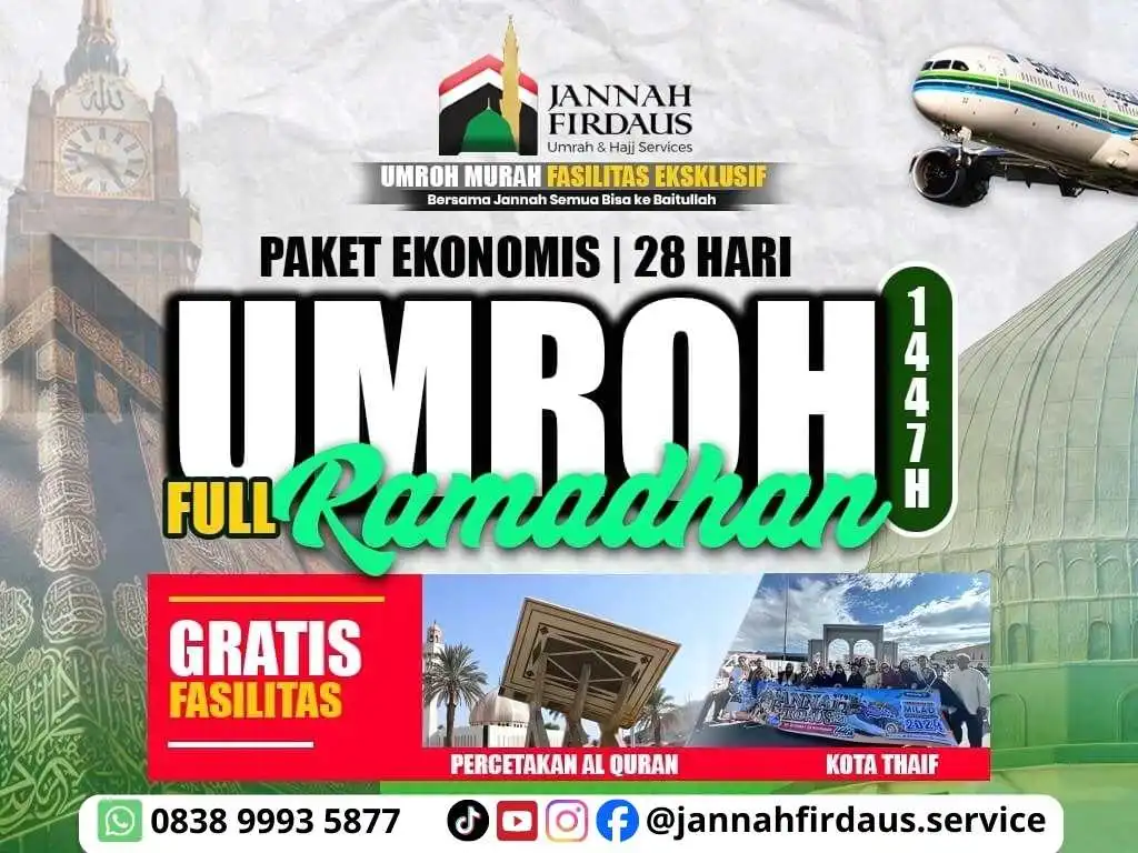 Paket Umroh Full Ramadhan Ekonomis