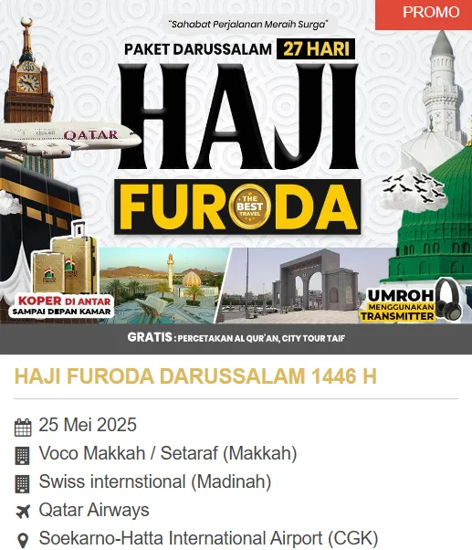 Paket Haji murah Darusalam Jannah Firdaus