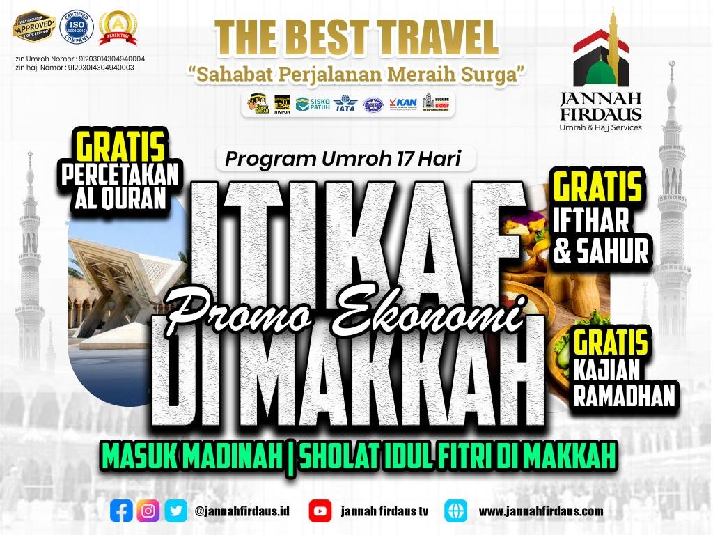 Paket Itikaf Ekonomii