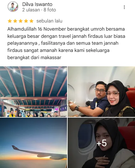 Paket Umroh dan Haji yang Ditawarkan Jannah Firdaus Travel