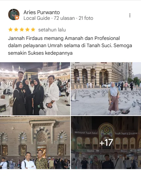 Paket Umroh Murah dan Berkualitas di Jannah Firdaus Travel