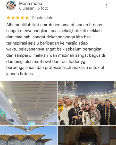 Paket Umroh Reguler yang Berkualitas di Jannah Firdaus Travel