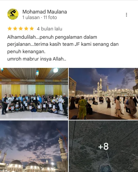 Pilihan Paket Umroh yang Sesuai Kebutuhan di Jannah Firdaus Travel